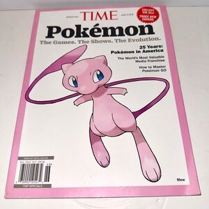 POKEMON SPECIAL EDITION TIME MAGAZINE Mew EDITION 2024 25 Years Collectible